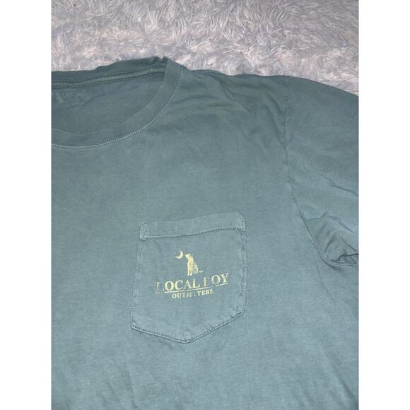 Local Boy Outfitters Men’s Sz. L Green “ Livin’ Local’ Tee. Nt Desc*** - Picture 3 of 9